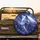 Ethereal White Wolf Purple Wildflowers Starry Sky - Wildlife Lover Gift Spare Tire Cover - 2