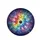 Stained Glass 12-Point Star Midnight Sky Stardust - Spiritual Home Decor Gift Spare Tire Cover - 4