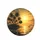 Golden Sun Tropical Island Palm Trees Ocean Sunset - Beach Vacation Travel Spare Tire Cover - 4