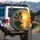 Golden Sun Tropical Island Palm Trees Ocean Sunset - Beach Vacation Travel Spare Tire Cover - 3