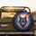 Faceted Wolf Head Glowing Mane Cosmic Vortex - Wildlife Lover Gift Spare Tire Cover - 2