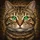 Tabby Cat Portrait Emerald Dollar Eyes - Cat Lover Gift Spare Tire Cover - 6