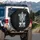 Skeletal Torso Bio-Luminescent Dark Energy - Science Gothic Home Decor Spare Tire Cover - 3