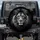 Majestic Lion Head Black Background - Wildlife Lover Gift Spare Tire Cover - 1