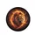 Lion Head Swirling Flames Embers Golden Eyes Molten Energy Cosmic Dust - Wildlife Lover Gift Spare Tire Cover - 4