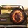 Lion Head Swirling Flames Embers Golden Eyes Molten Energy Cosmic Dust - Wildlife Lover Gift Spare Tire Cover - 2