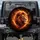Lion Head Swirling Flames Embers Golden Eyes Molten Energy Cosmic Dust - Wildlife Lover Gift Spare Tire Cover - 1