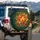 Autumn Maple Leaves Leafy Twigs Forest - Outdoor Decor Gift for Nature Lover Spare Tire Cover - 3