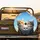 Curious Domestic Cats Tabby Calico Blue Sky Clouds - Pet Lover Gift Spare Tire Cover - 2