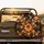 Russian Khokhloma Floral Vine Arrangement - Vehicle Decor Gift for Folk Art Lover Spare Tire Cover - 2