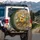 Sunflowers Daisies Wildflowers Rustic Wood Inspirational Phrase - Farmhouse Home Decor Gift Spare Tire Cover - 3