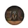 Realistic Black Tan Dachshund Dog Face Amber Eyes Wooden Plank - Pet Lover Gift Spare Tire Cover - 4
