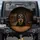 Realistic Black Tan Dachshund Dog Face Amber Eyes Wooden Plank - Pet Lover Gift Spare Tire Cover - 1