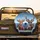 Antlered Deer Red Bandana Blue Sunglasses Ocean Ride - Wildlife Lover Gift Spare Tire Cover - 2