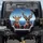 Antlered Deer Red Bandana Blue Sunglasses Ocean Ride - Wildlife Lover Gift Spare Tire Cover - 1