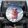 Pink Pig Flying Airplanes Clouds - Travel Lover Adventure Gift for Kids Spare Tire Cover - 1
