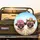 Cheerful Pugs Pink Floppy Hat Cowboy Hat Heart Sunglasses - Dog Lover Travel Essentials Gift Spare Tire Cover - 2