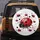 Plump Ladybugs Black Pink Dots - Garden Home Decor Gift for Insect Lover Spare Tire Cover - 5