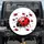 Plump Ladybugs Black Pink Dots - Garden Home Decor Gift for Insect Lover Spare Tire Cover - 1