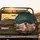 Regal Cheetah Velvet Sofa Tropical Leaves Emerald Walls Ornate Trim - Home Decor Gift Spare Tire Cover - 2
