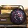 Sharp Angular Faceted Feline Head with Mane - Travel Essentials Wildlife Lover Gift Spare Tire Cover - 2