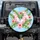 Pink Galah Cockatoos Tropical Hibiscus Flowers Banana Leaves - Bird Lover Gift Spare Tire Cover - 1