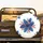 Blue Pinecones Red Berries Pine Branches - Nature Lover Gift Spare Tire Cover - 2