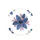 Blue Pinecones Red Berries Pine Branches - Nature Lover Gift Spare Tire Cover - 4