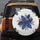 Blue Pinecones Red Berries Pine Branches - Nature Lover Gift Spare Tire Cover - 5