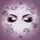 Elegant Closed Female Eyes Rose Petal Glitter Light Lavender Plum - Home Decor Gift Spare Tire Cover - 6