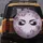 Elegant Closed Female Eyes Rose Petal Glitter Light Lavender Plum - Home Decor Gift Spare Tire Cover - 5