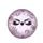 Elegant Closed Female Eyes Rose Petal Glitter Light Lavender Plum - Home Decor Gift Spare Tire Cover - 4