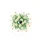 White Daisies Green Leaves Floral - Garden Lover Home Decor Gift Spare Tire Cover - 4