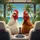 Realistic Chickens Tropical Beach Ocean - Wildlife Lover Gift for Chicken Lover Spare Tire Cover - 6