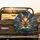 Fiery Skull Pirate Ships Ocean Storm - Adventure Lover Gift Spare Tire Cover - 2
