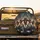 1920s Chicken Gangsters Pinstripe Suit Fedora Cigar - Car Lover Gift Spare Tire Cover - 2