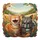 Expressive Ginger Tabby Grey Cat Journey Scenic - Travel Lover Gift for Cat Lovers Spare Tire Cover - 6