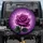 Magnificent Purple Rose Glistening Dewdrops Green Leaves - Garden Nature Gift Spare Tire Cover - 1