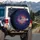 Neon Texas Flag State Silhouette - Independence Day Gift for Veterans Spare Tire Cover - 3