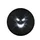 Haunting Digital Monster Face Glowing Eyes Jagged Grin - Horror Fan Gift Spare Tire Cover - 4