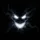 Haunting Digital Monster Face Glowing Eyes Jagged Grin - Horror Fan Gift Spare Tire Cover - 6