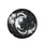 Intertwined White Black Cats Yin Yang - Cat Lover Home Decor Gift Spare Tire Cover - 4