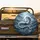 White Chinese Dragon Storm Clouds - Fantasy Mythology Lover Gift Spare Tire Cover - 2