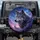 Grey Wolf Golden Eyes Cosmic Sky Stars Moon - Wildlife Lover Gift Spare Tire Cover - 1