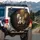 Pride Lions Regal Tiger Stone Balustrade Dark Forest - Wildlife Lover Gift Spare Tire Cover - 3