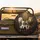 Pride Lions Regal Tiger Stone Balustrade Dark Forest - Wildlife Lover Gift Spare Tire Cover - 2