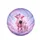 Pink Highland Cow Bubblegum Cosmic - Cow Lover Gift Spare Tire Cover - 4