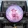 Pink Highland Cow Bubblegum Cosmic - Cow Lover Gift Spare Tire Cover - 1