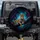 Jaguar Blue Eyes Glowing Branches Black Background - Adventure Lover Gift Spare Tire Cover - 1