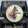 Majestic Wolf Pink Coral Flowers Teal Fur Butterflies Sage Sky - Wildlife Lover Gift Spare Tire Cover - 1